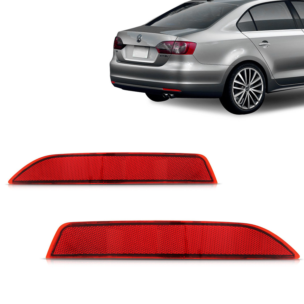 Refletor Parachoque Traseiro Jetta 2011 2012 2013 2014
