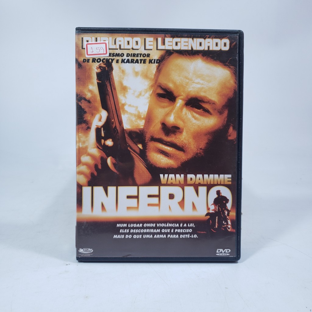 DVD Van Damme Inferno