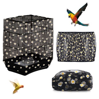 * Capa Malha Para Gaiola Pássaros , Bordas Elásticas , Circulação Ar em Oferta na Shopee