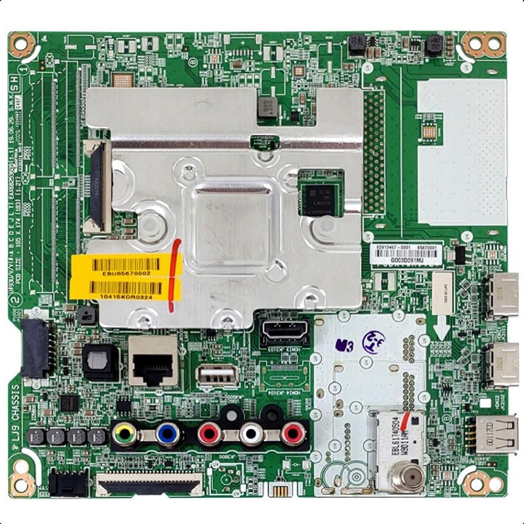 Placa Principal Tv LG 60um7270 60um7270psa Nova Ebu65670002 Couto