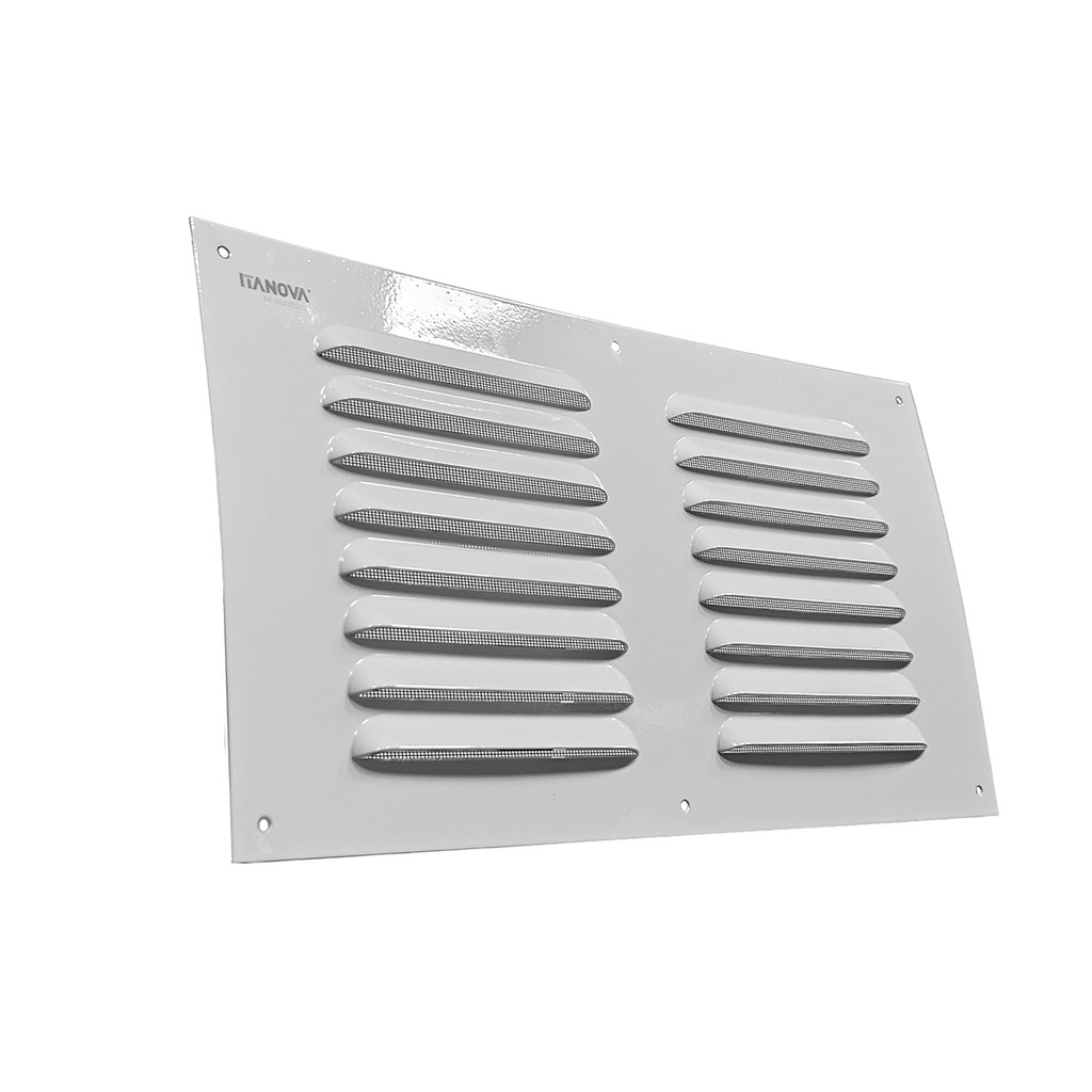 Grade de Ventilação Estampada com Tela 36x20 cm