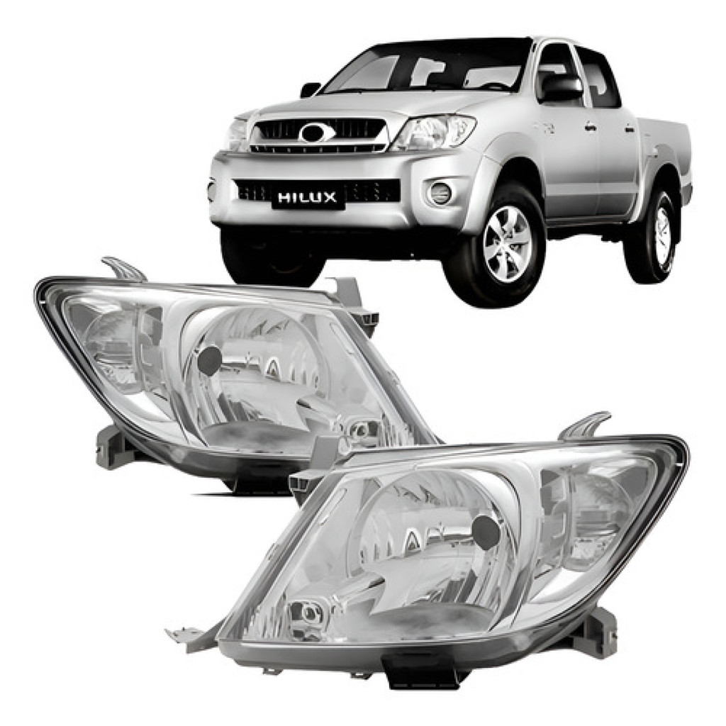 Par Farol Hilux 2008 2009 2010 2011 Cristal