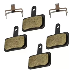 2 PARES PASTILHA FREIO A DISCO COMPATIVEL SHIMANO TEKTRO GTS