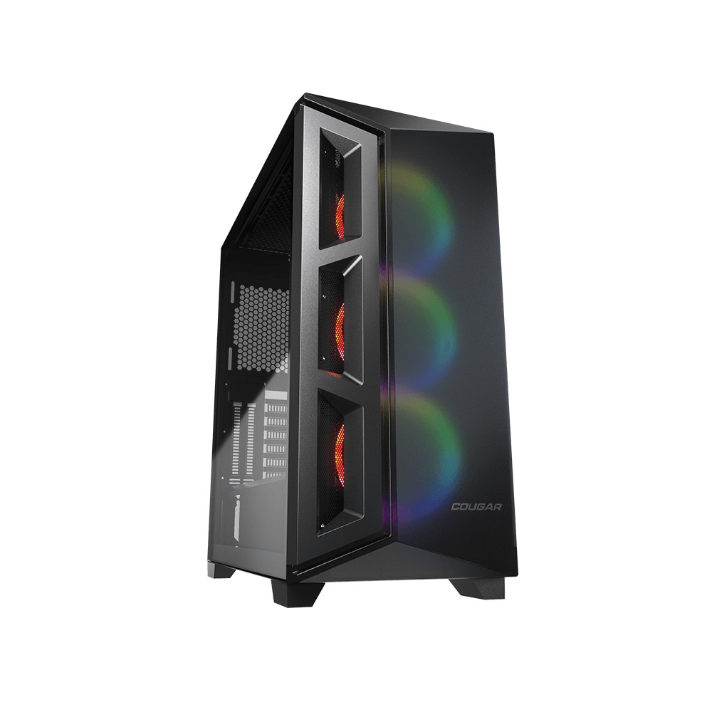 Gabinete Gamer Cougar Darkblader X5 RGB Translucent Black - 385UM30.0003