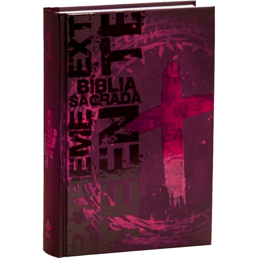 Bíblia Sagrada Extreme Teen | Cruz | NTLH | Capa Dura em Oferta na Shopee