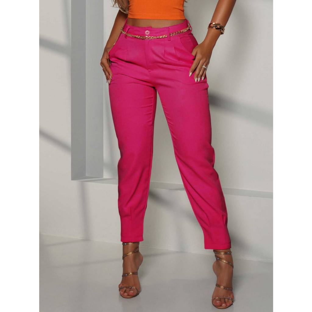 Calça Alfaiataria Feminina Empório Pitbull Ref 81265