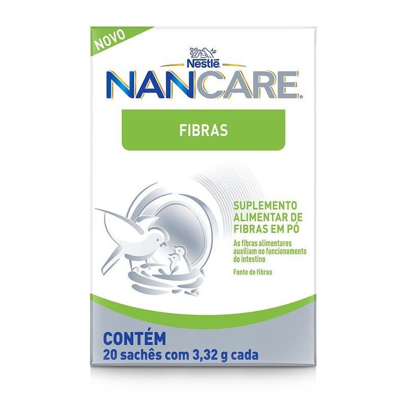 Suplemento Alimentar Pediátrico Nancare Fibras 20 Sachês 3,32g Cada - Health
