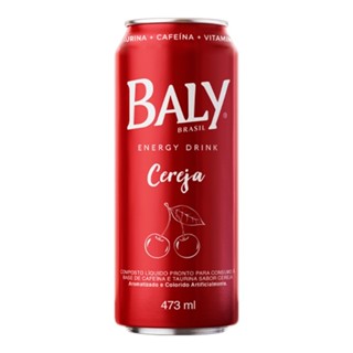 Energético Baly Cereja Lata 473ml - Embalagem com 6 Unidades em Oferta na Shopee
