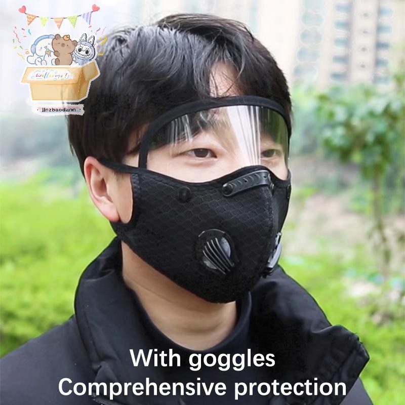 MA Motocicleta Elétrica Masculina E Feminina À Prova De Vento Para Andar De Sol Máscara Facial Capa De Proteção Esportiv