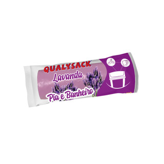 Saco De Lixo Pia e Banheiro com Aroma Lavanda 50 Un - 10L