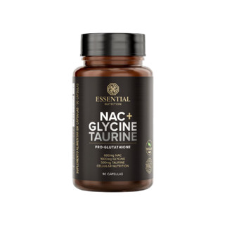 NAC + Glycine + Taurine - 90 Capsulas - Essential Nutrition em Oferta na Shopee