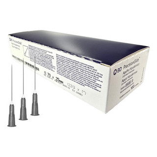 Agulha HiPodérmica Bd 0,70x25mm 22g Preta Precisionglide