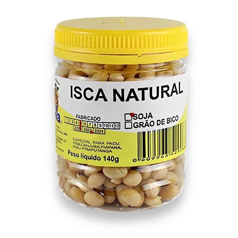 Isca Natural Para Pesca - Soja - CEVA ISCAS - 140g em Oferta na Shopee