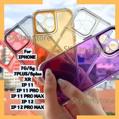 Capa Space 2 EM 1 Acrilico e Silicone Compatível para IPHONE 7 8 Plus XR 11 12 pro max