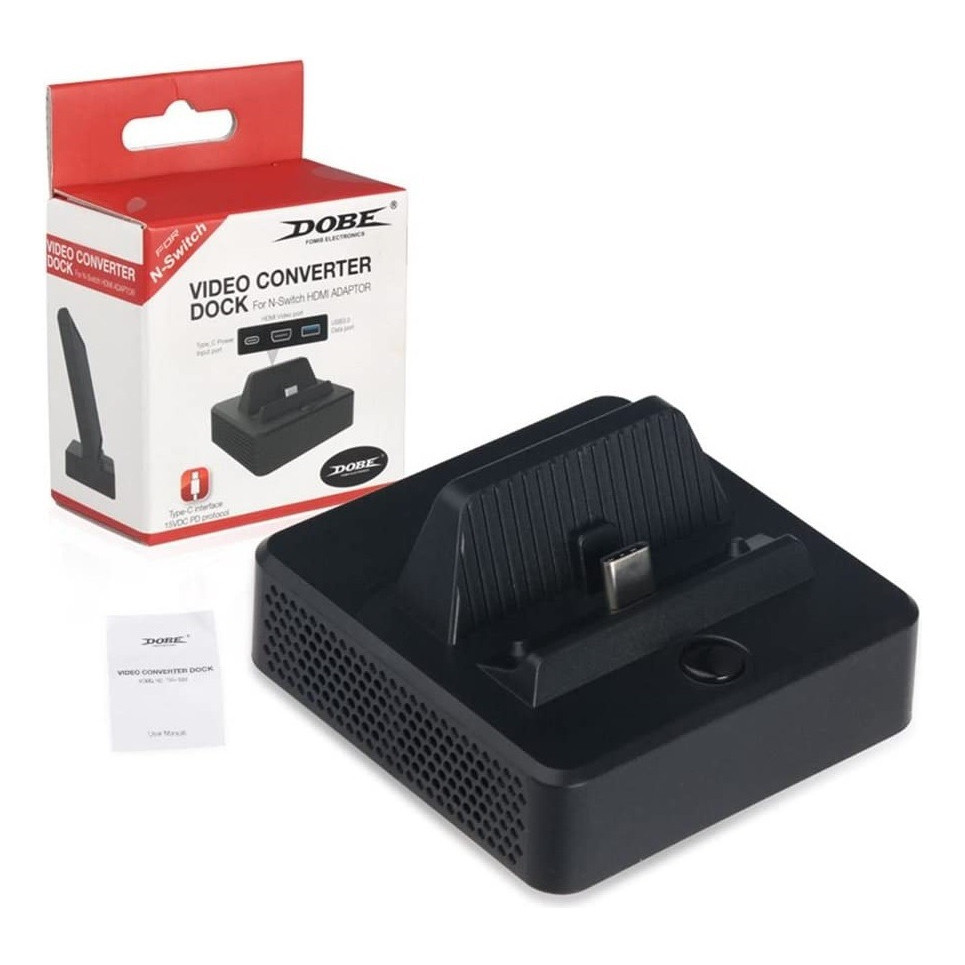Mini Dock Conversor De Vídeo Para Nintendo Switch C/ Hdmi