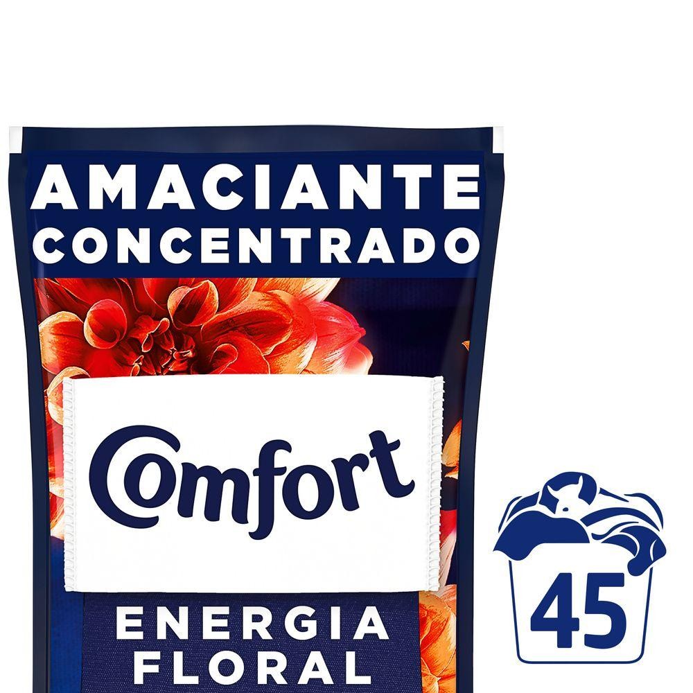 Refil Amaciante Concentrado Comfort Energia Floral 900ml em Oferta na Shopee
