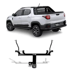 Engate Rabicho Reboque 500kg Fiat Strada 2021 2022 2023 2024