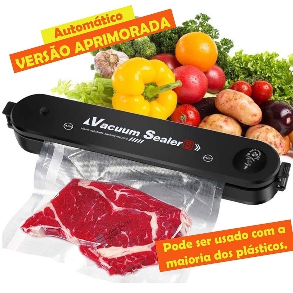 Seladora a vacuo de Alimentos Doméstica Bivolt Hermética YIHAN