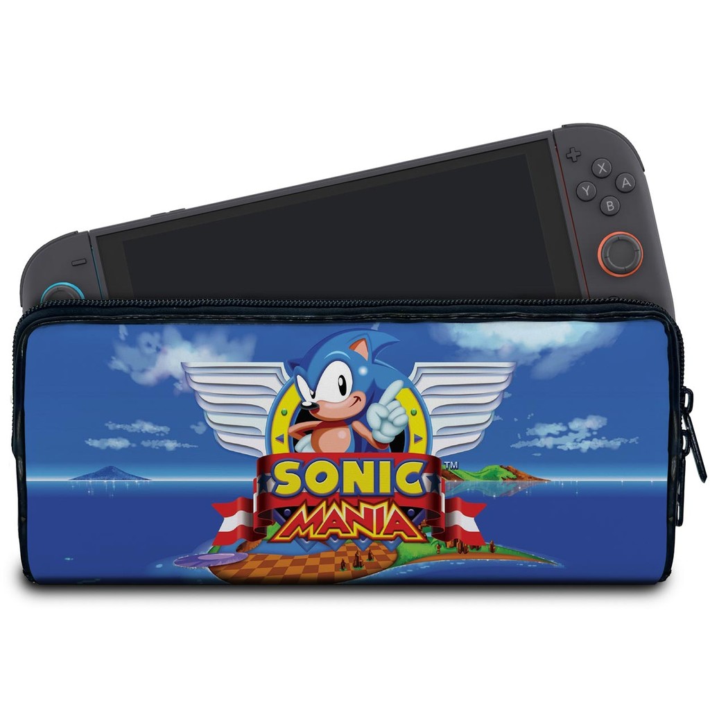 Case para Nintendo Switch 2 Bolsa Estojo - Sonic Mania