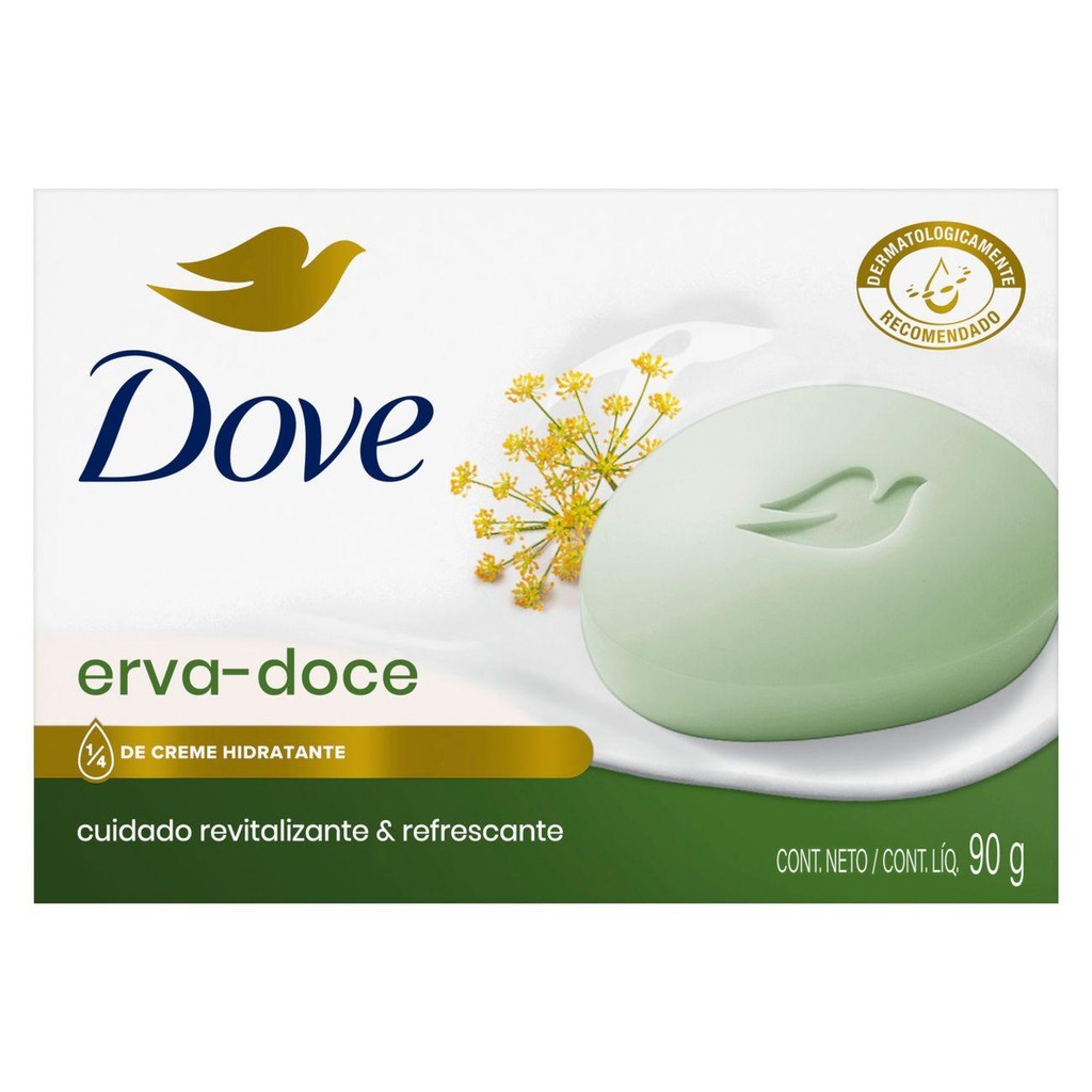 Sabonete em Barra Dove Erva-doce 90g - Beauty