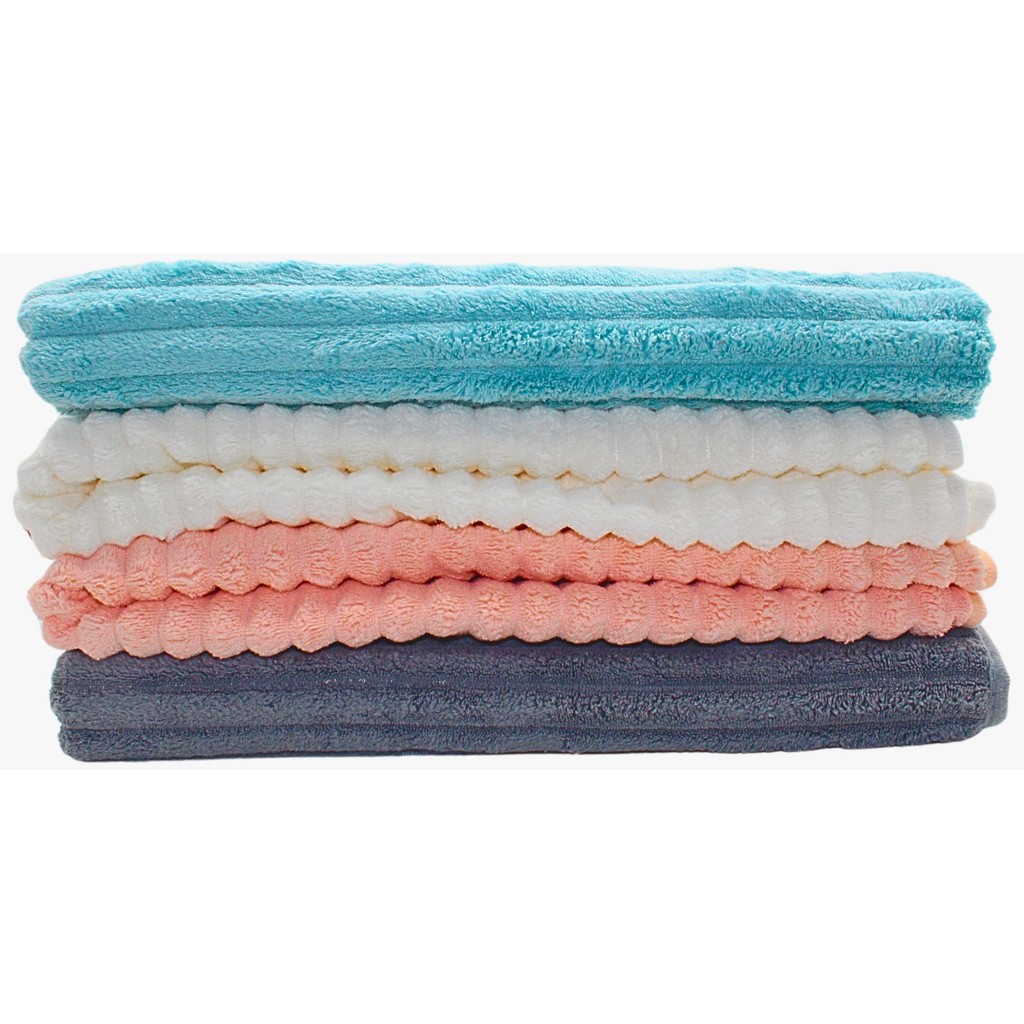 Toalha de Banho 70x140cm Microfibra Toalhas para Banheiro Absorvente e Macia Cores Variadas em Oferta na Shopee