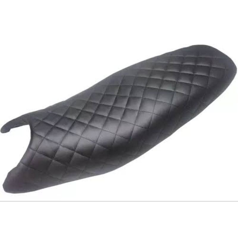 Capa De Banco Moto CG 125 KS ES Titan 2000 Titan 125 KS ES Fan 2000/2008  PRETO COM BORDADO PRETO