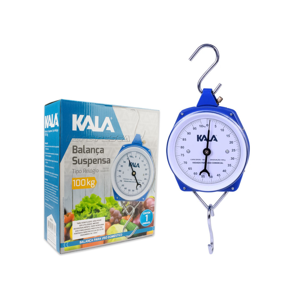 Balança Suspensa Tipo Relógio Kala (100Kg)