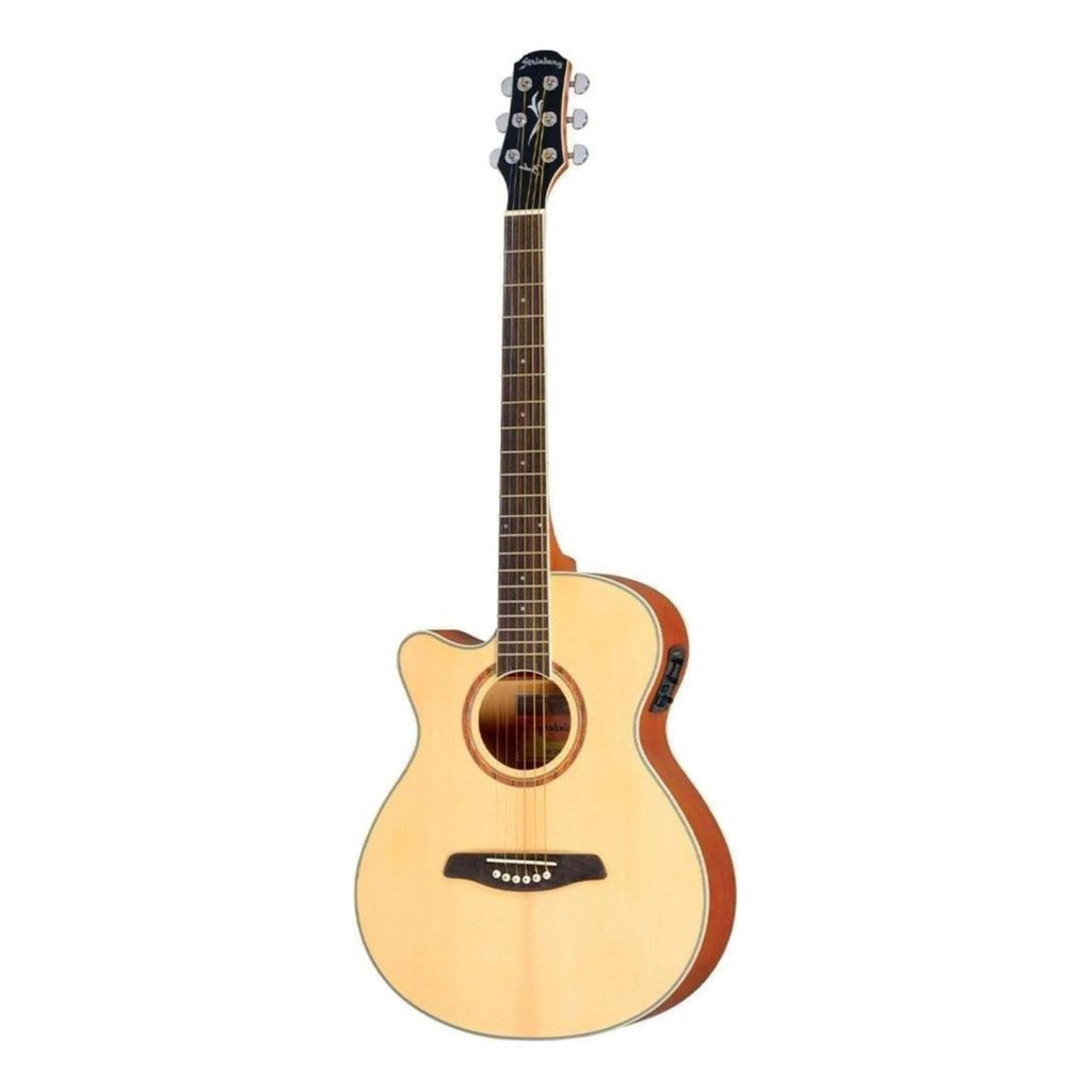 Violão Eletroacústica Strinberg Berlin Be30c Para Canhotos N