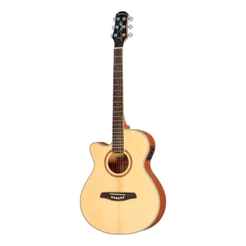 Violão Eletroacústica Strinberg Berlin Be30c Para Canhotos N