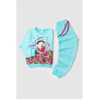 Conjunto Feminino Infantil Melancia Da Magali - Turma da Mônica em Oferta na Shopee