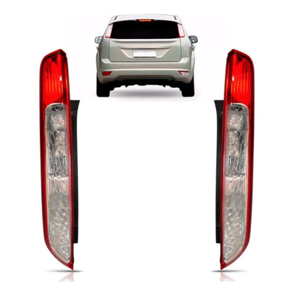 Par Lanterna Traseira Focus Hatch 2009 2010 2011 2012 2013