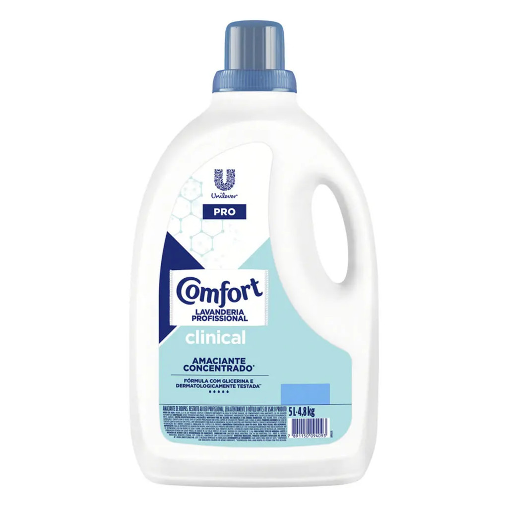 Amaciante Concentrado Comfort Clinical 5L - Home & Living