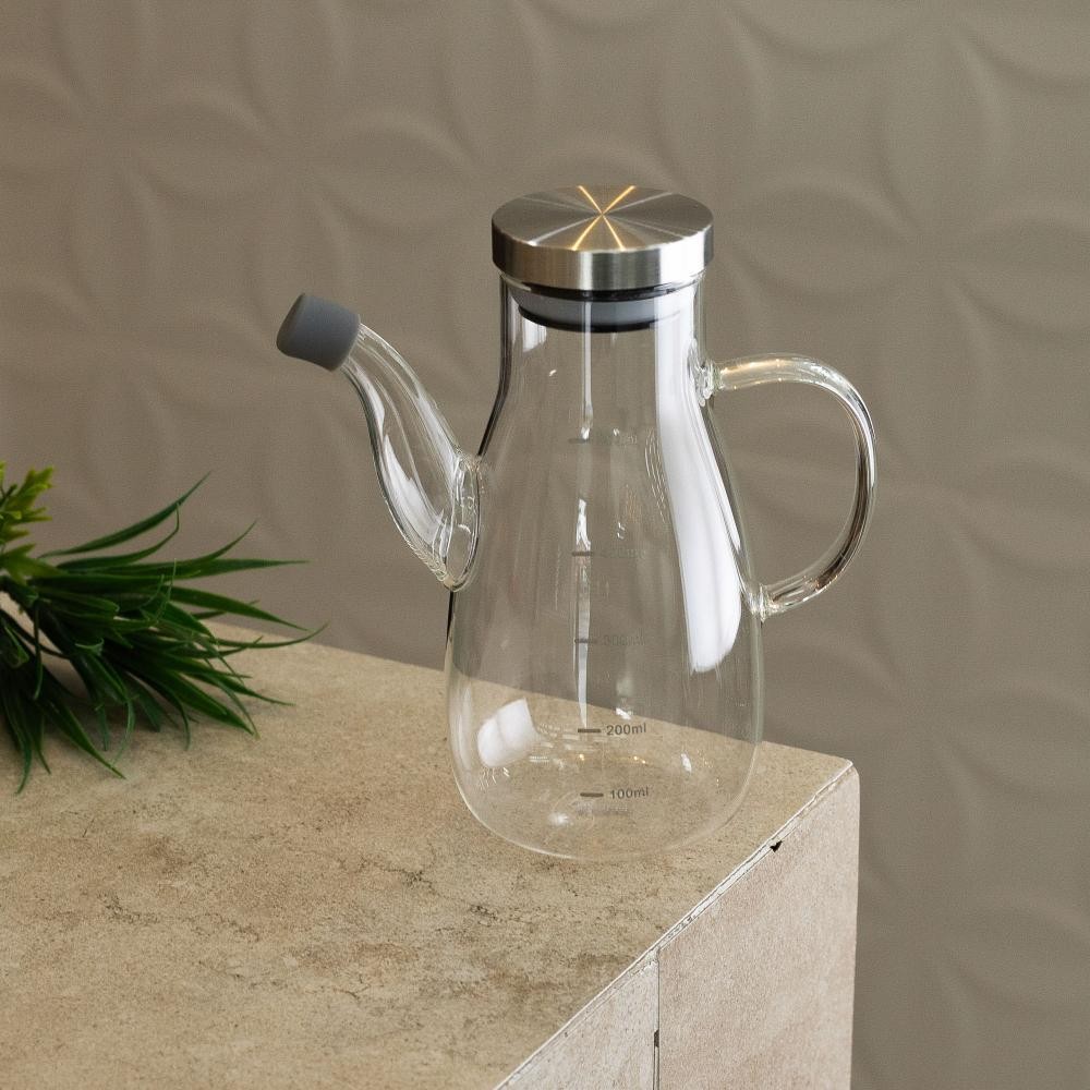 Galheteiro Wolff Bold de Vidro Borosilicato com Tampa 500ml - Home & Living