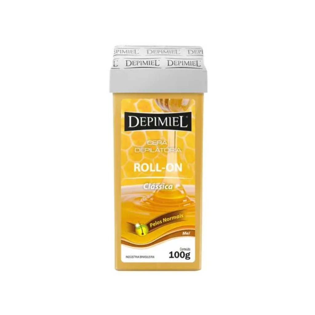 Cera Depilatória Depimiel Roll On Clássica - 100g