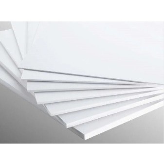 07 Placas Pvc Expandido 20X30cm 2mm - A4 - Aeromodelismo Maquetes Arquitetura Engenharia