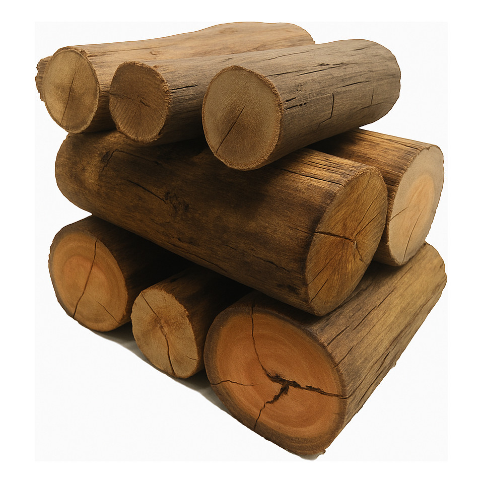 6 Kg Lenha Eucalipto Lareira Churrasqueira Fogueira Forno In em Oferta na Shopee