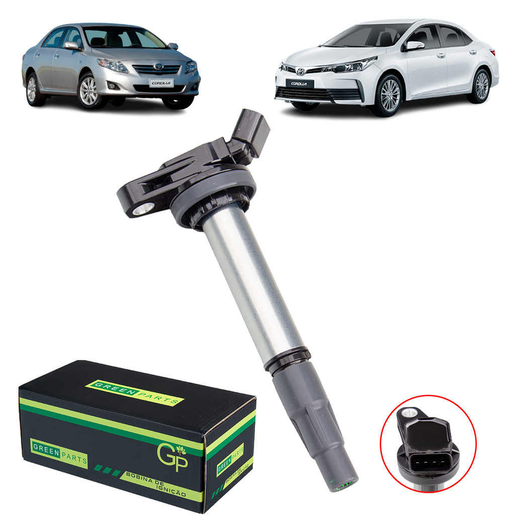 BOBINA DE IGNIÇÃO GPBO1656A TOYOTA COROLLA - 2.0 16V - 2010 ATÉ 2019 em Oferta na Shopee