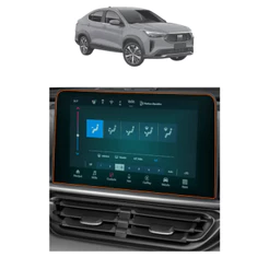 Película de Vidro Protetora de Multimidia Pulse Fastback 2022 Até 2024 10,1 Polegadas + Kit de Instalação