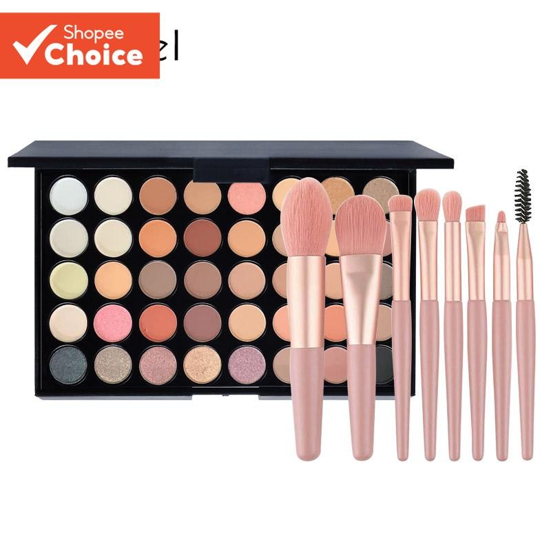 Paleta de Sombras com 40 Cores - Acabamento Matte e Shimmer, Alta Pigmentação, Efeito Esfu...