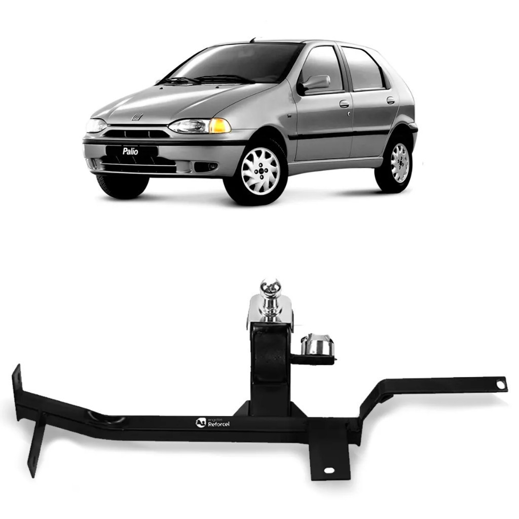 Engate Reboque Reforcel Fixo Fiat Palio 1996 1997 1998 1999 2000 2001 2002 2003 Bom bOM