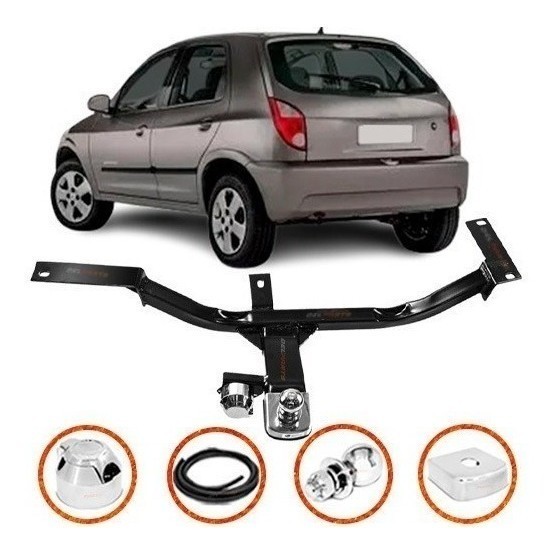 Engate Reboque Chevrolet CELTA 2000 até 2015 Inmetro Até 500kg bOM