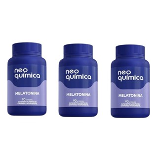 Kit 3x Melatonina 90 Comprimidos - Neoquímica em Oferta na Shopee