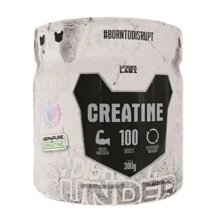 Creatina Monohidratada Pote 300g Under Labz em Oferta na Shopee