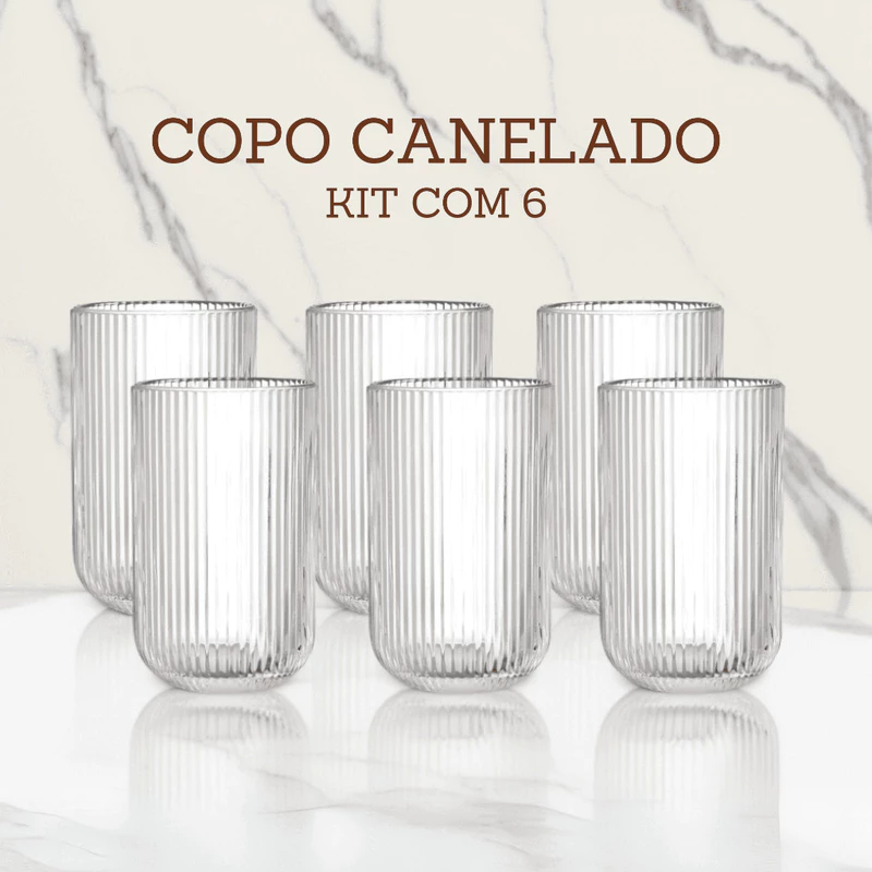 Copos de Vidro: Elegância e Economia! 🥤