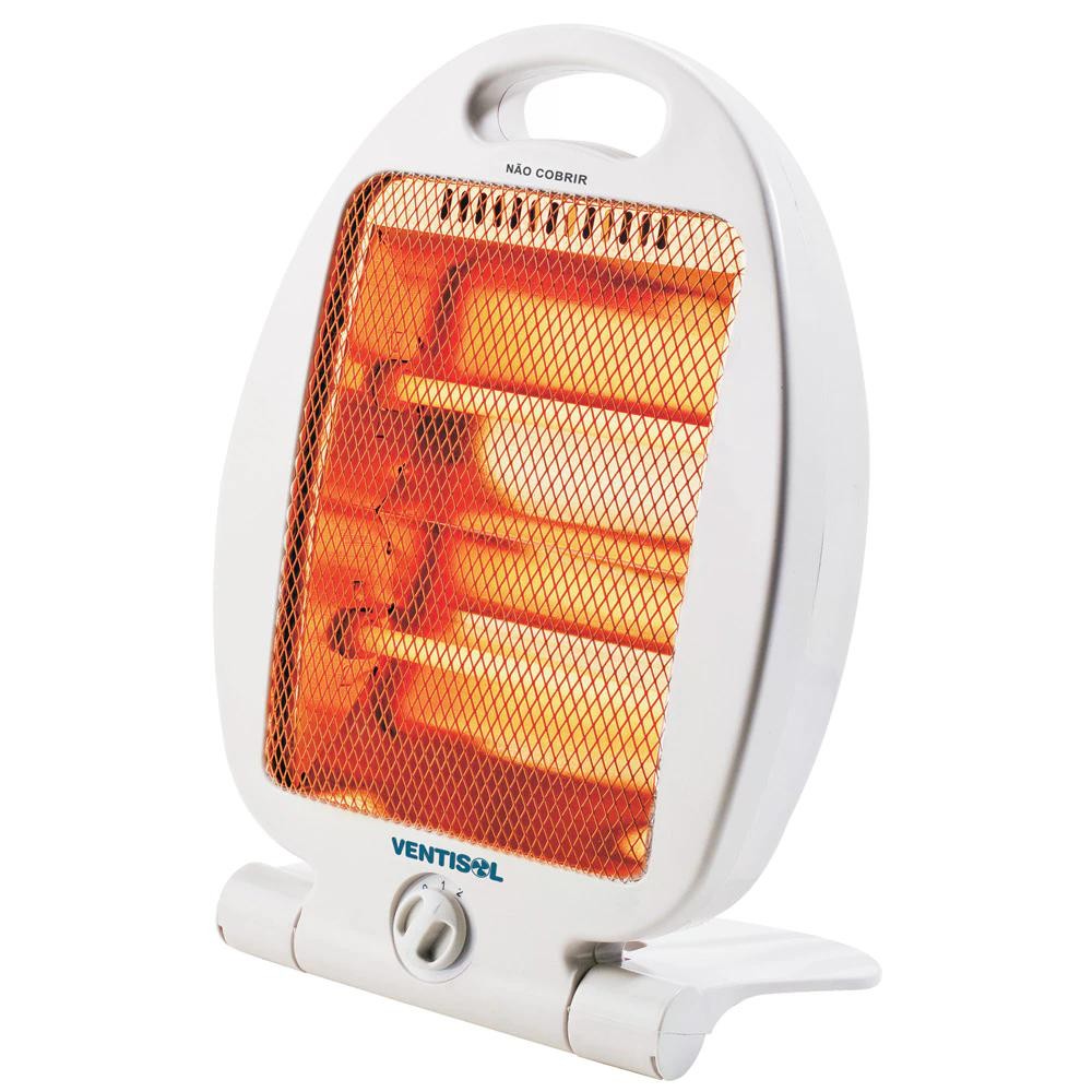 Aquecedor Quartzo Ventisol AQ Premium Gelo Portátil 800W Leve Quarto Sala Economia 220 V em Oferta na Shopee