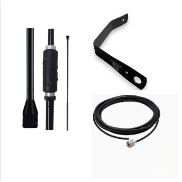 Kit Antena Px Viúva Negra Startlink Cabo Coaxial Suporte Antena Px Volvo FH 2019 Dianteiro Lado:Carona