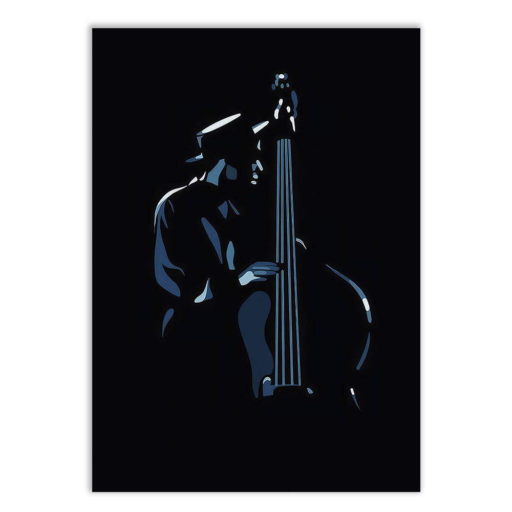 Placa Decorativa Violoncelo Instrumento Ilustração Musica
