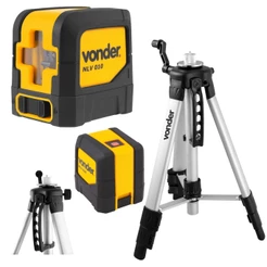 Nível a Laser Vonder NLV010 10m – Tripé Ajustável e Precisão Profissional