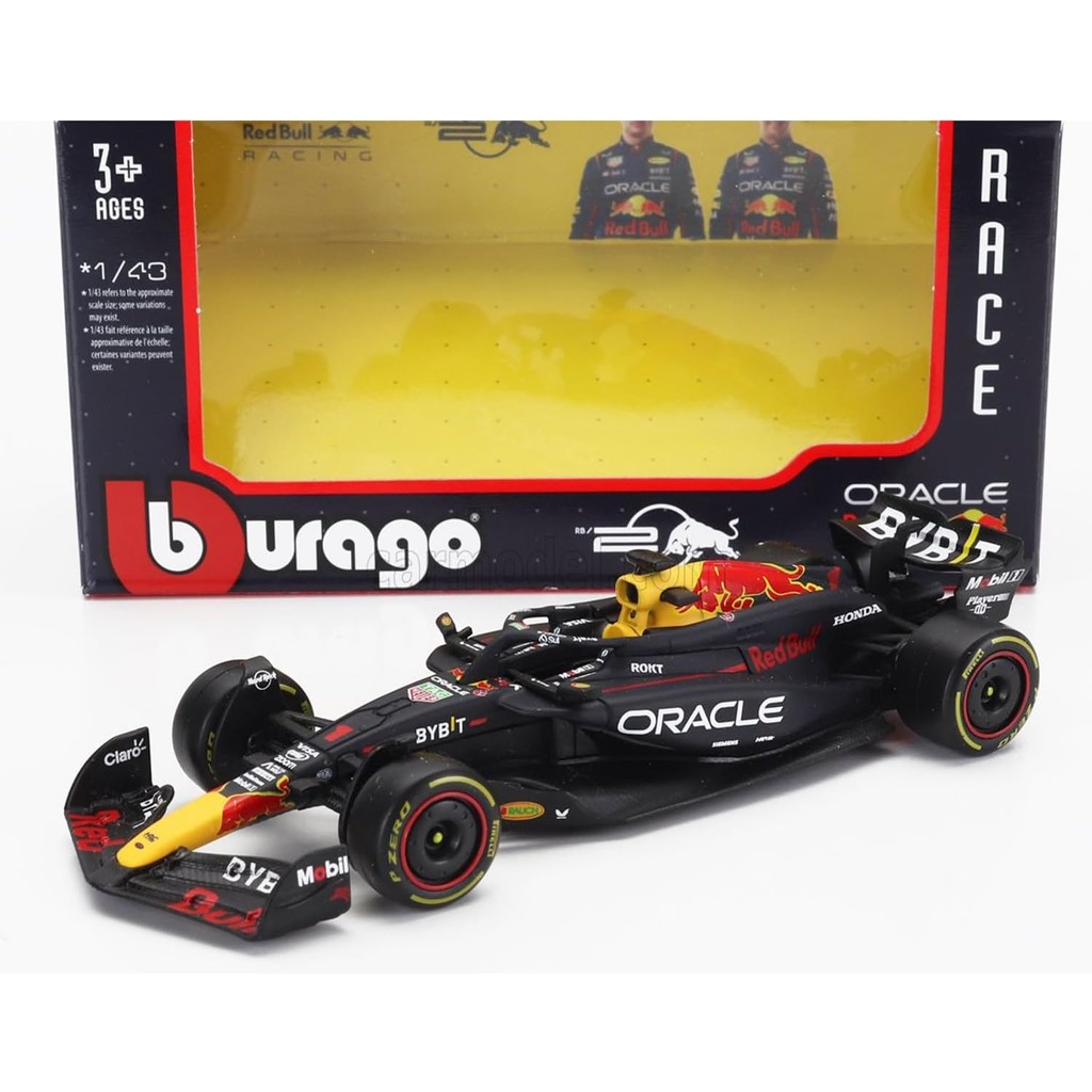 Miniatura F1 Red Bull Max Verstappen 1  Racing 2024 1:43 Burago