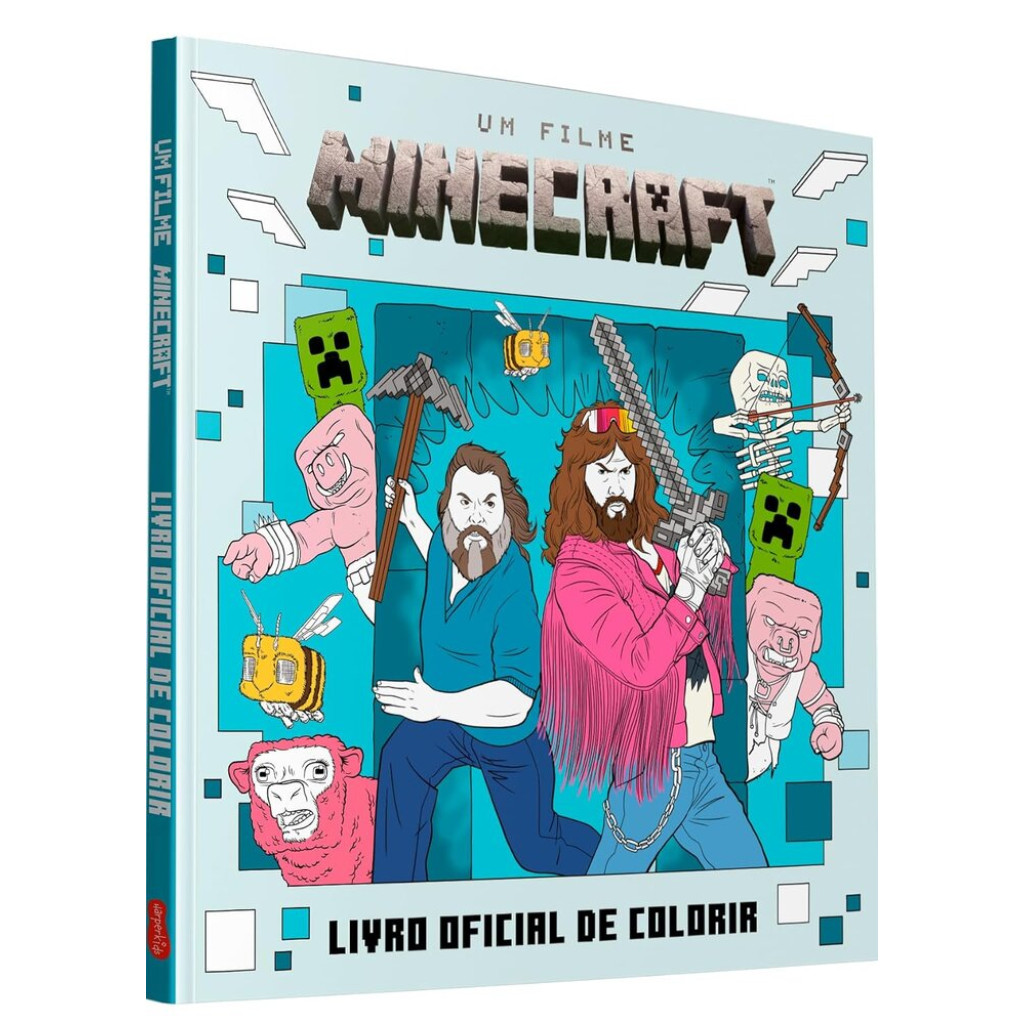 UM FILME MINECRAFT | LIVRO OFICIAL DE COLORIR